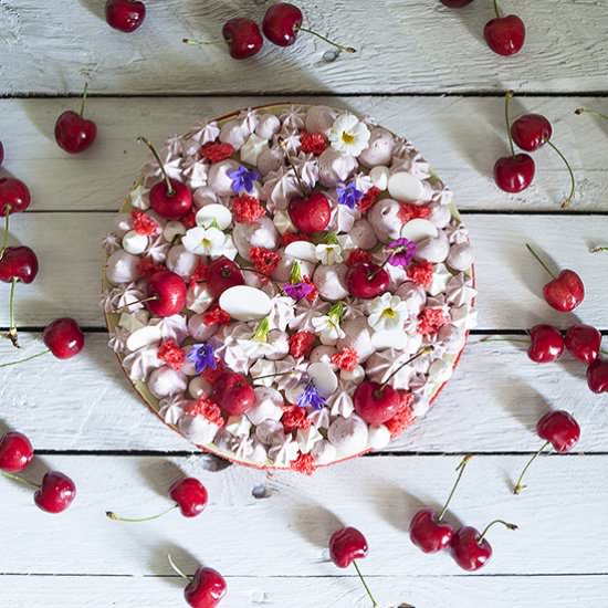 Cherry Tart - Recipe photo by cookingmesoftly