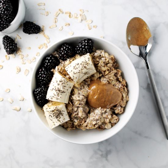 Collagen Overnight Oats - Recipe photo by spinach4breakfast