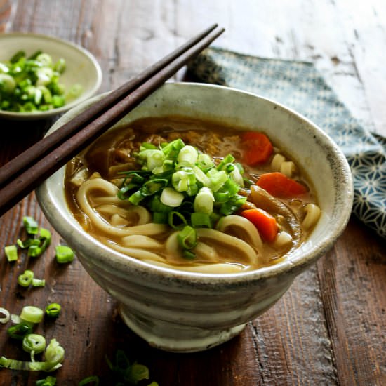 Curry Udon - Recipe photo by culinarytribune