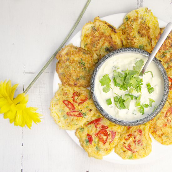 Cheesy Corn Fritters - Recipe photo by Hungry PeePor