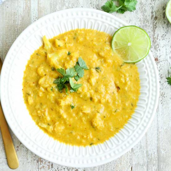 Cauliflower Soup - Recipe photo by Happy Healthy Mama