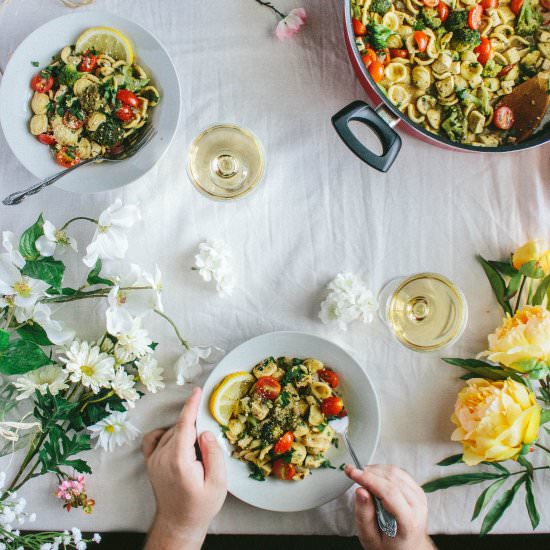 Summery Lemon Pasta - Recipe photo by terminatetor
