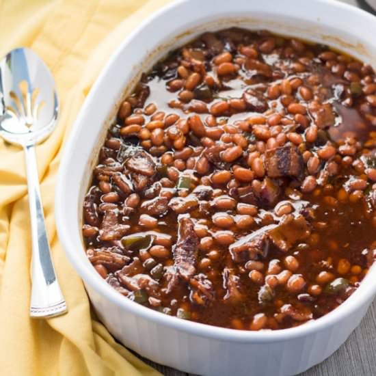 Southern Baked Beans - Recipe photo by thefoodieeats