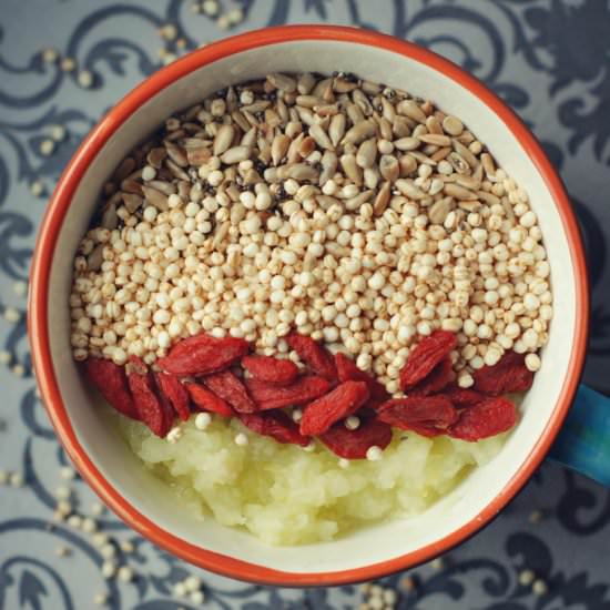 Best Apple-Ginger Yogurt Mix - Recipe photo by dietetyczne-fanaberie