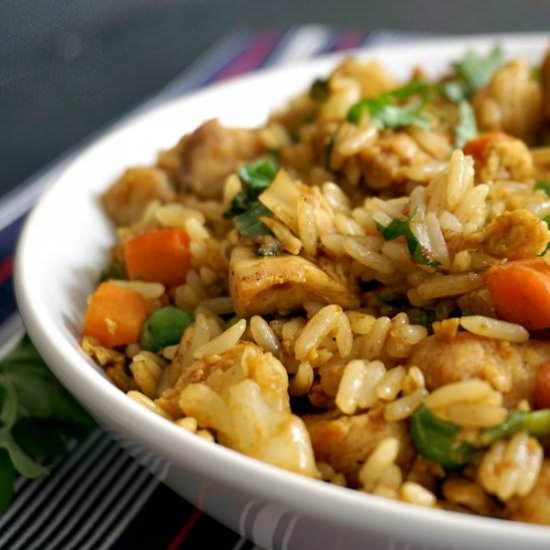 Chicken egg fried rice - Recipe photo by mygorgeousrecipes