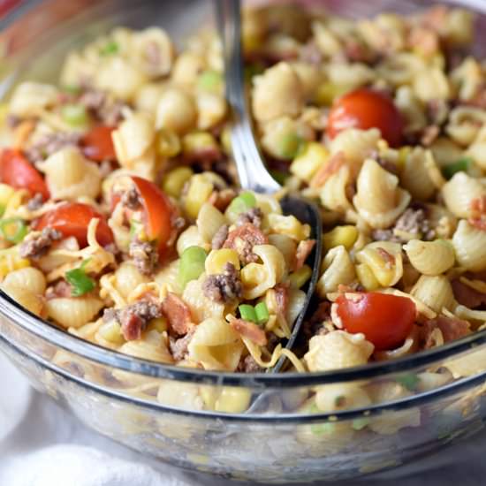 COWBOY PASTA SALAD - Recipe photo by bellyfull