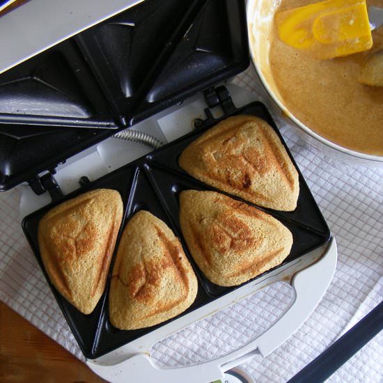 Bizcocho Hecho en Sandwhichera - Recipe photo by Cogollos de Agua