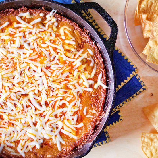 Spicy Bean Dip - Recipe photo by FoodFanatical