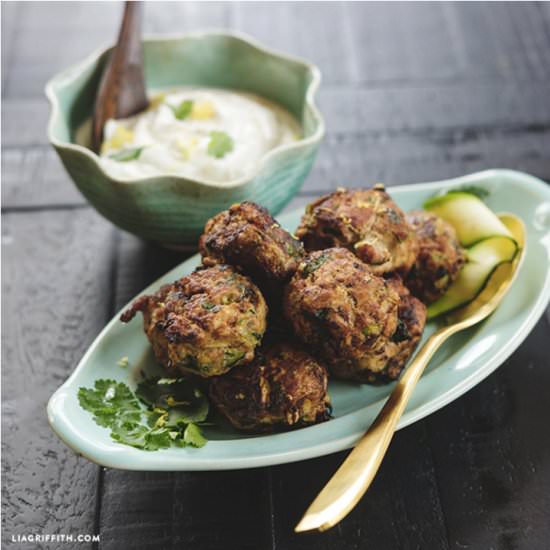 Turkey Zucchini Meatballs - Recipe photo by lia griffith