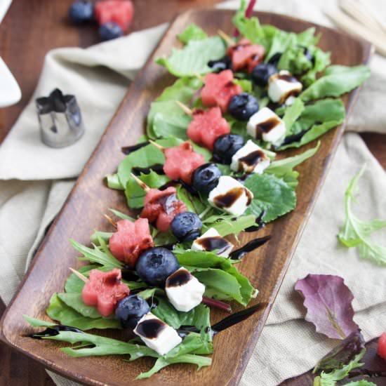 Star Spangled Skewers - Recipe photo by Stacey Homemaker