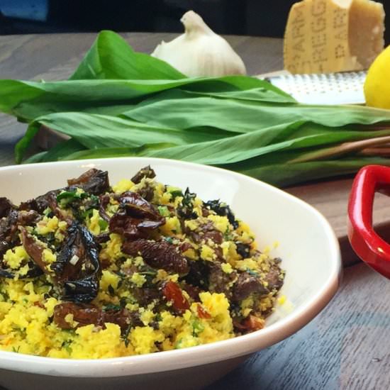 Saffron & Morel "Couscous" - Recipe photo by TheMDChef