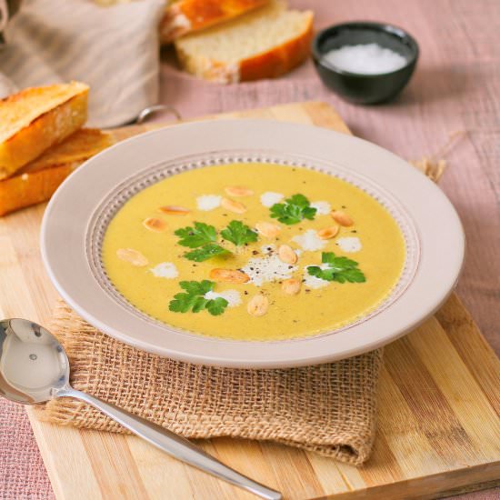 Creamy butternut soup - Recipe photo by vanillafrost4
