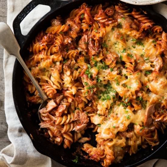 Tuna Pasta Bake - Recipe photo by RecipeTin Eats