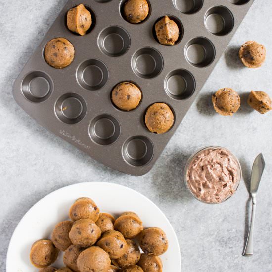 Mini Mocha Muffins - Recipe photo by Coco and Ash