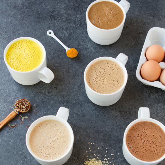 5 Caffeine-free Rocket Fuel Lattes - Recipe photo by HealthfulPursuit