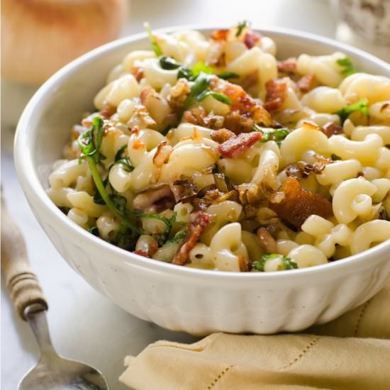 Caramelized Onion Mac & Cheese - Recipe photo by butteredsideup