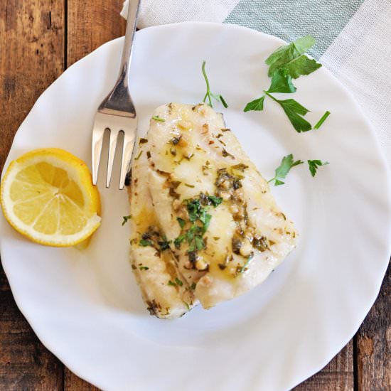 Hake in a White Wine Sauce - Recipe photo by Spain on a Fork