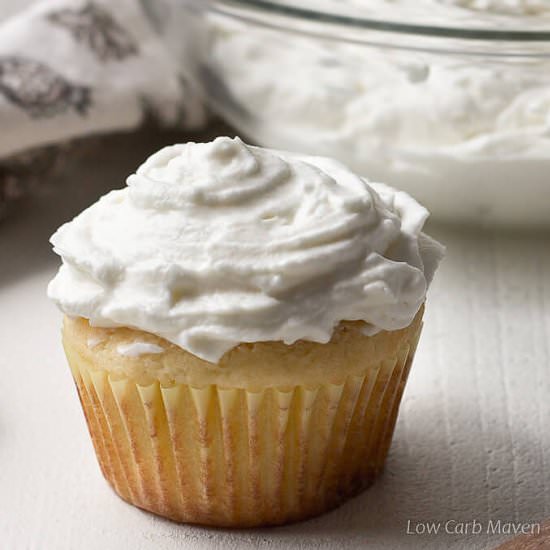 SF Whipped Cream Cheese Frosting - Recipe photo by lowcarbmaven