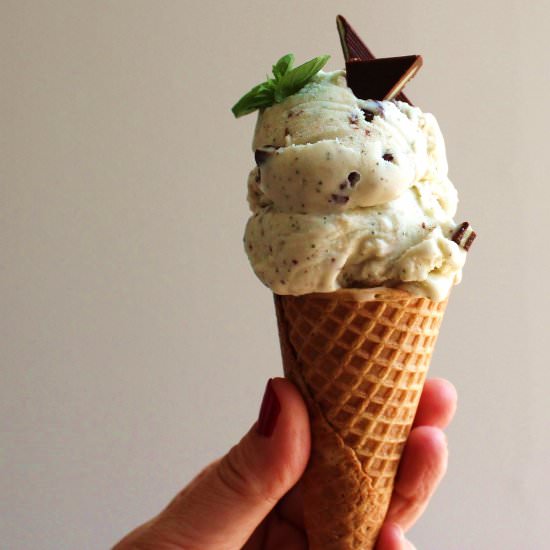 After 8 Mint Chip Gelato - Recipe photo by TwoBitTart