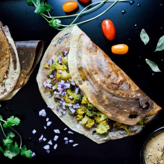 Instant Tofu Dosa Vegan - Recipe photo by Mydaintysoulcurry