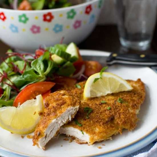 Crispy Mustard Parmesan Chicken - Recipe photo by scrummy2610