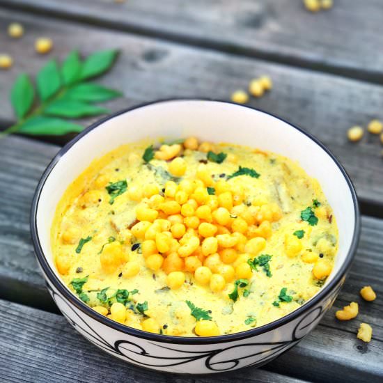 Boondi Kadhi - Recipe photo by tanusrecipes