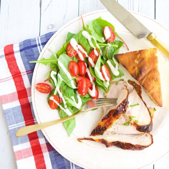 Grilled Turkey Breast - Recipe photo by JBraddockRD