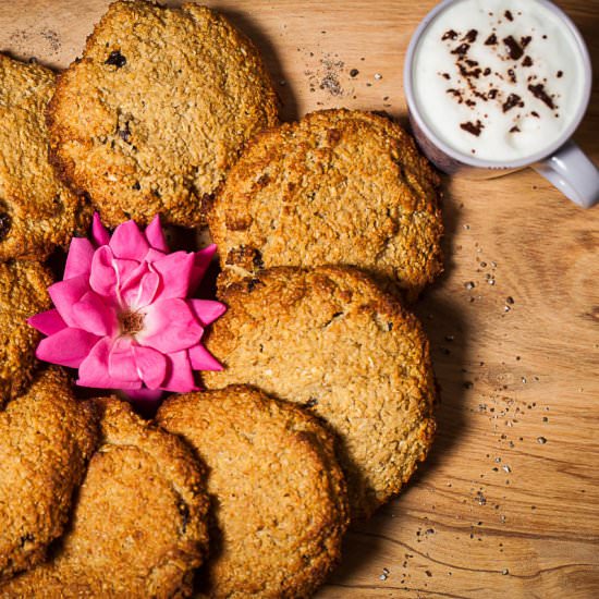 Gluten-Free Cardamom Oat Cookies - Recipe photo by Mychefsapron