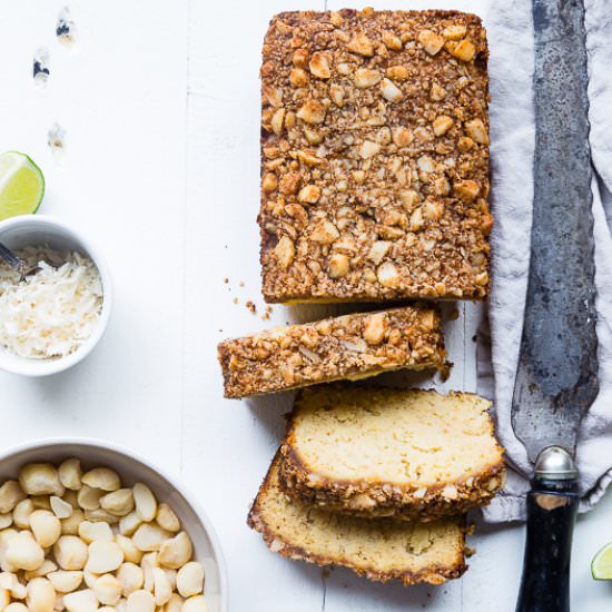 Coconut Lime Paleo Pineapple Bread - Recipe photo by foodfaithfitness