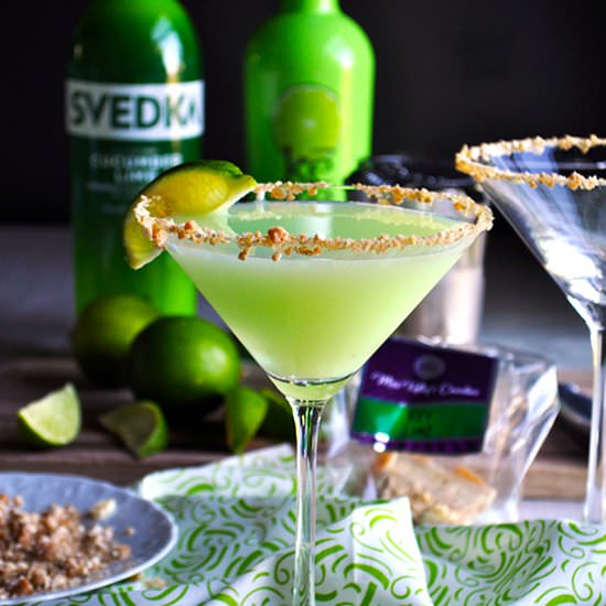 5 Great Martinis - Recipe photo by BatterandDough