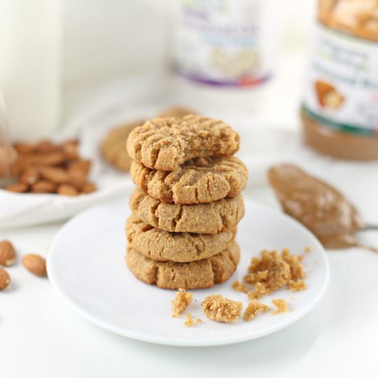 Coconut Almond Butter Cookies {GF} - Recipe photo by Seasonly Creations