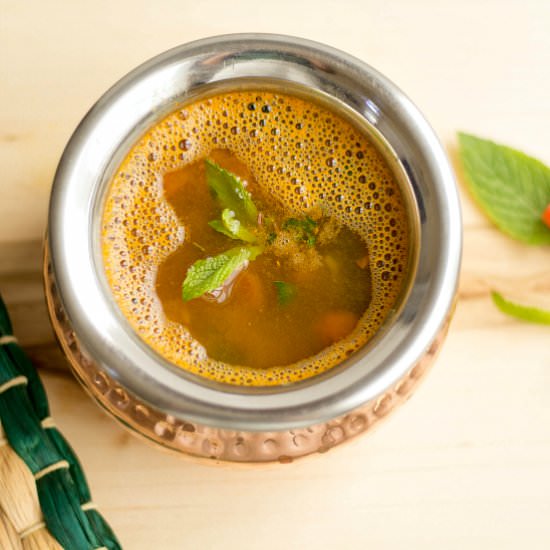 Instant Pot Mint Rasam - Recipe photo by srividhya