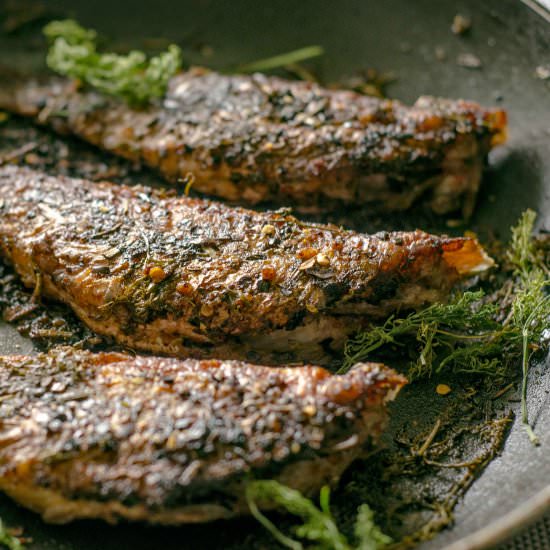HERB STYLED FISH - Recipe photo by Shamlyn Fernandes