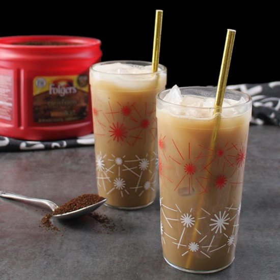 Iced Dirty Chai - Recipe photo by glueandglitter