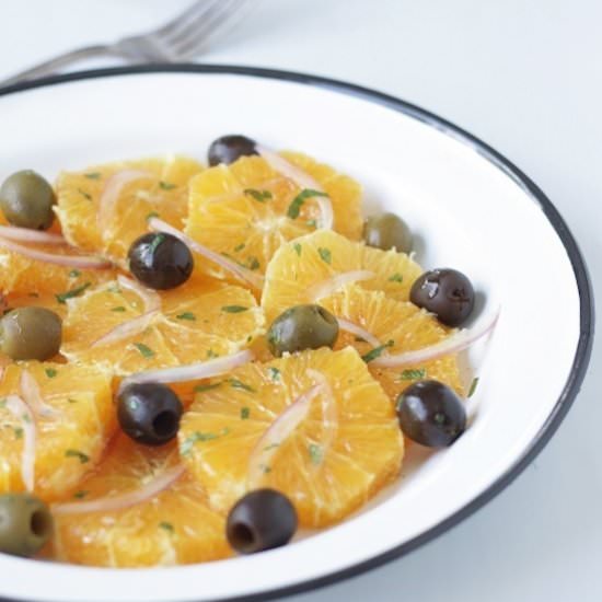 Refreshing Moroccan Orange Salad - Recipe photo by oneofamind