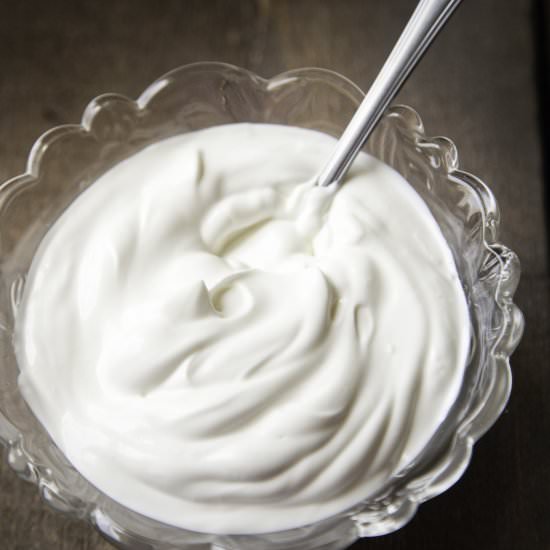 How to Make Crème Fraîche - Recipe photo by Foodtasia