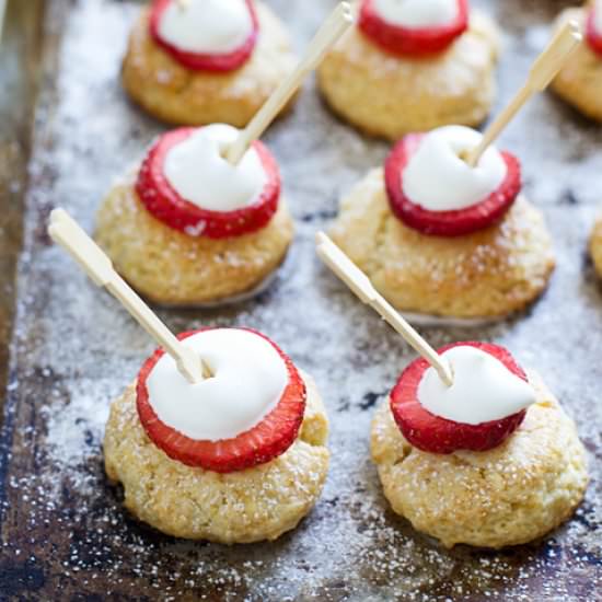 Mini Strawberry Shortcakes - Recipe photo by cookingforkeeps