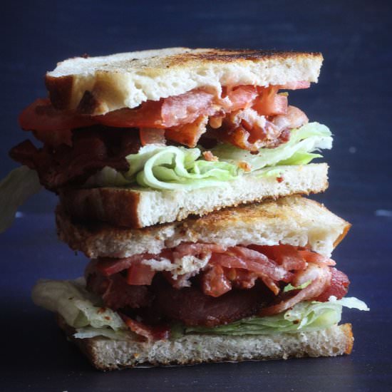 BLT Sandwich – Big Little Lies - Recipe photo by aFeastofStarlight