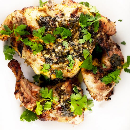 Grilled Piri Piri Chicken - Recipe photo by Hummingbirdthyme