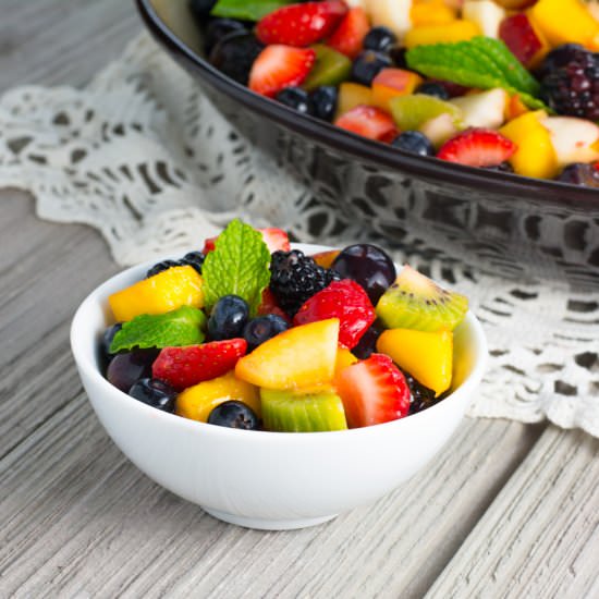 Healthy Fruit Salad Summer Fun - Recipe photo by dessertsbyjuliette