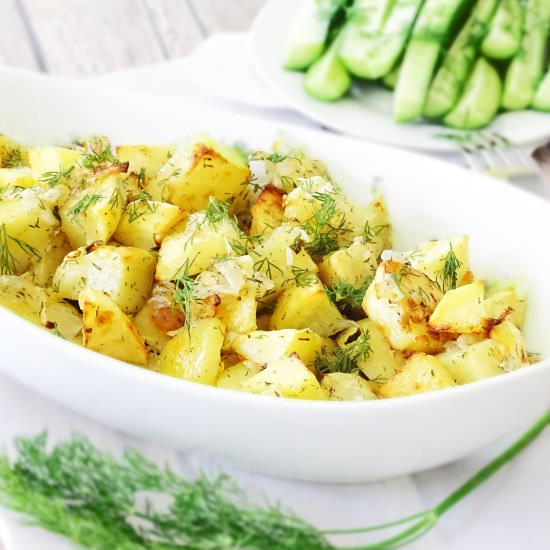 Quick Oven Roasted Potatoes - Recipe photo by olgainthekitchen