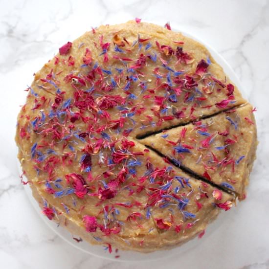 Moist Carrot Cake & Cashew Frosting - Recipe photo by minamade