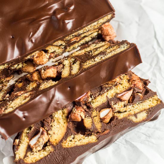 Chocolate Fridge Cake - Recipe photo by marshasbakingaddiction