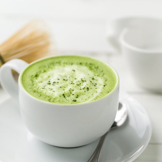 Green Tea Matcha Latte - Recipe photo by Charlene Chan