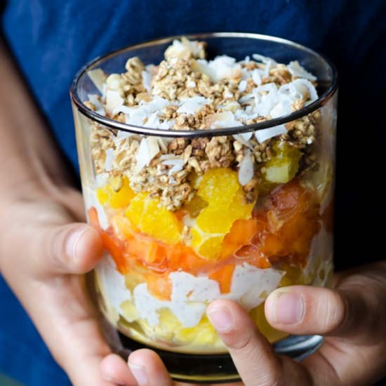 Bionico (Mexican Fruit Salad) - Recipe photo by dorastable