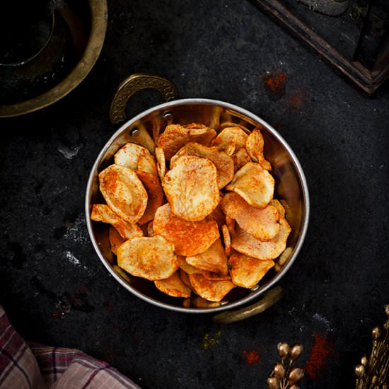Sun Dried Potato Chips - Recipe photo by onetsp