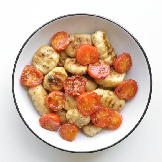 Vegan Gnocchi Made of Tofu - Recipe photo by Daniela @foodrecipeshq