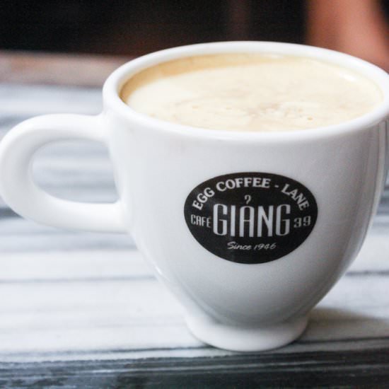 Vietnamese Egg Coffee - Recipe photo by Ethnic Spoon