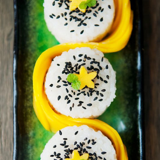 Thai Sticky Rice and Mango - Recipe photo by kaweah