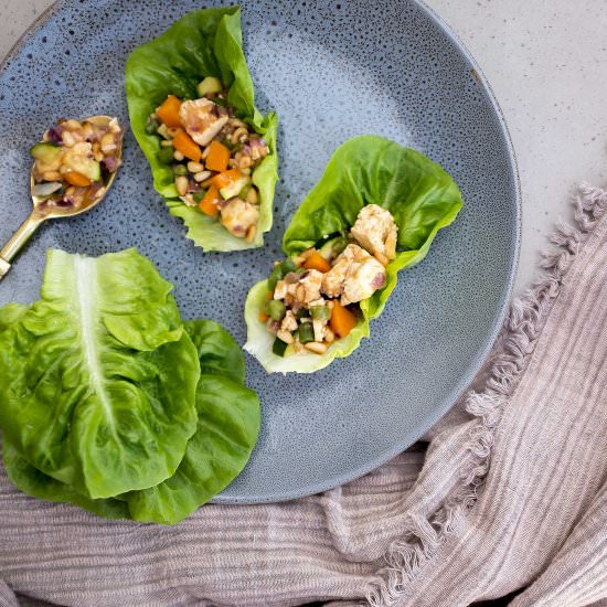 Vegan san choy bau - Recipe photo by Kalemaryblog